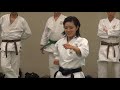 World Champion RIKA USAMI teaches CHATAN YARA KUSANKU kata