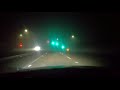 Driving in Heavy Fog and Techno