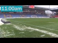 Snow at Selhurst - Saturday morning