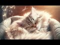 2 hour Calming Music for Cats - Beautiful Relaxing Music for Stress Relief, ( with purring sounds )