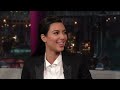 Kim and Kourtney Kardashian On Scott Disick, Kris Humphries and Kanye West | Letterman
