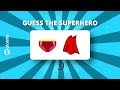 Guess The Male Superhero Using Emoji - Superhero Emoji Quiz