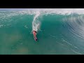 Surfing Massive Waves Waimea Bay (Jan 22, 2023)  4K