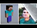 MINECRAFT: CHARACTERS IN REAL LIFE (mobs, animals, items)