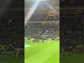 Flower of Scotland at Northern Ireland vs Scotland game