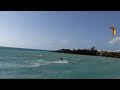 Kite sailing in shelly bay