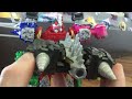 Dino Fury Megazord Warrior Claw formation/Kishiryuoh Five Knights green custom combination.