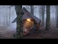Solo Camping In Heavy Rain & Hail Storms Video Compilation