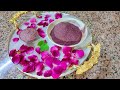 गुलाब का पाउडर कितना फायदेमंद है जानिए इस वीडियो में  | Benefits of Rose Powder | Homemade FacePack