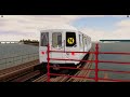 R46 (N) Train Arriving and Departing at Nemo Bay | Roblox Point Lookout System