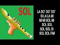 Farruko, Pepas, flauta dulce fácil, tutorial con animación, easy flute recorder