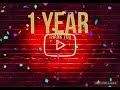 Thank you for over a year of YouTube