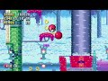 Sonic Mania -  Knuckles & Knuckles -  Press Garden Act 2