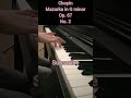 Chopin Mazurka in G minor (Cheuk the Great)