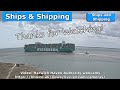 Ultra Large Container Ship Ever Art sails, 26 July 2024