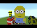 MINIONS TNT EXPERIMENT in Minecraft