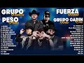 PESO PLUMA, GRUPO FRONTERA, GRUPO FIRME, CARIN LEON, FUERZA REGIDA | TOP MEXICAN MUSIC 2023 (LETRA)