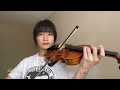 Laufey – From The Start | Violin Cover with Notes