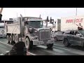 Canadian truckers protesting vaccine mandates