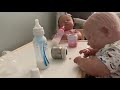 Reborn toddler twins daycare routine