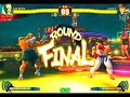 Japanese Street Fighter 4 2008 tournament: Sagat vs. Ryu