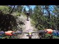 GoPro of a small section of the Col de Granon MTB traverse