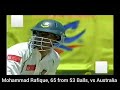 Mohammad Rafique Score 65 from 53 balls against Australia | Bangladesh Vs. Australia