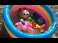 Pocoyo & Nina new episodes 2017:Beach party with a pool!Elly,Loula Duck!Full episodes for kids