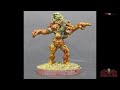 TIMELAPSE - Painting the Troll Matron (02520) from Reaper Miniatures