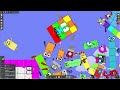 Numberblocks battle 9 in Algodoo