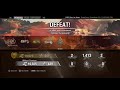World of Tanks (PS4):  First game in the S-51, Tier 7 (top), Russian