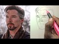 Unlock Your Inner Artist: Draw a Stunning Sherlock Holmes Portrait with the Loomis Method