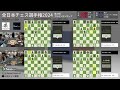 【日本一決定戦】全日本チェス選手権2024 第5ラウンド｜2024.05.04
