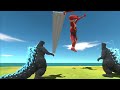 Epic 😱 Run Away from Colossal Titan - Animal Revolt Battle Simulator