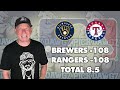 Milwaukee Brewers vs Texas Rangers 6/26/24 MLB Pick & Prediction | MLB Betting Tips